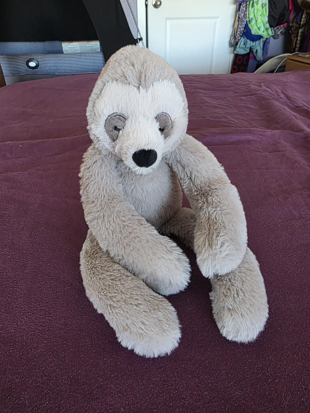 Jellycat Soft Beige & Cream Sloth Plush